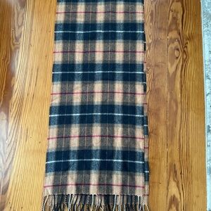 Barneys New York Plaid Scarf